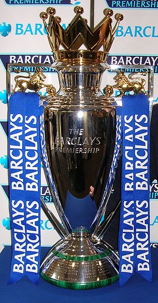 The Premiership trophy