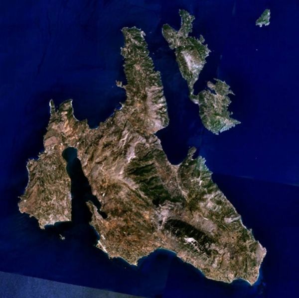 The islands of Kefallonia and Ithaki, Greece.