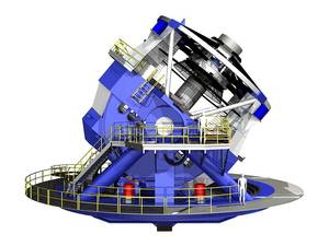 Side view of LSST, current as of 11/07