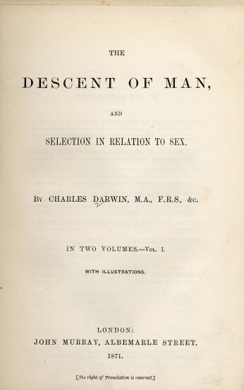 Cover page of Charles Darwin