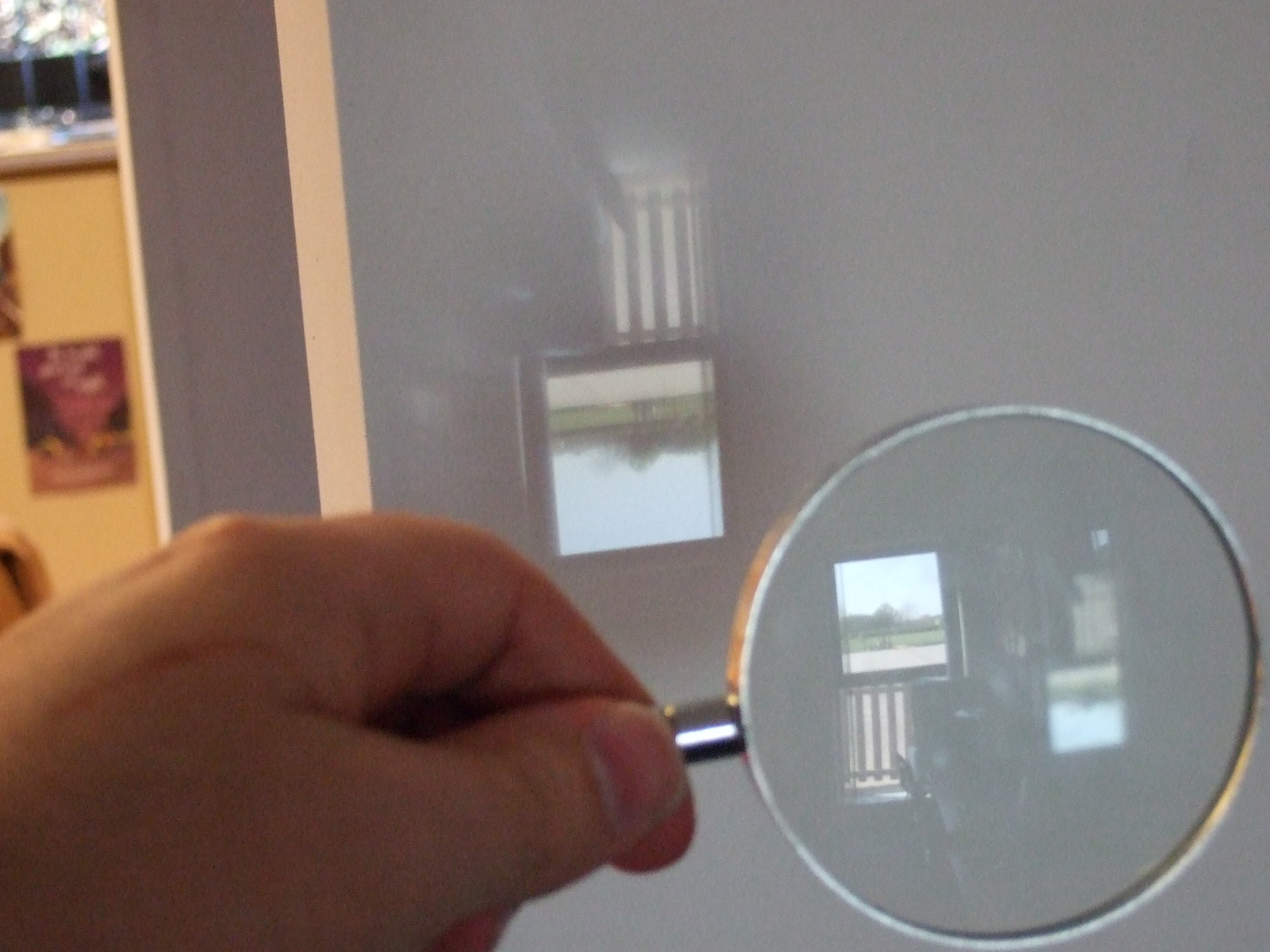 Image from a Magnifying glass