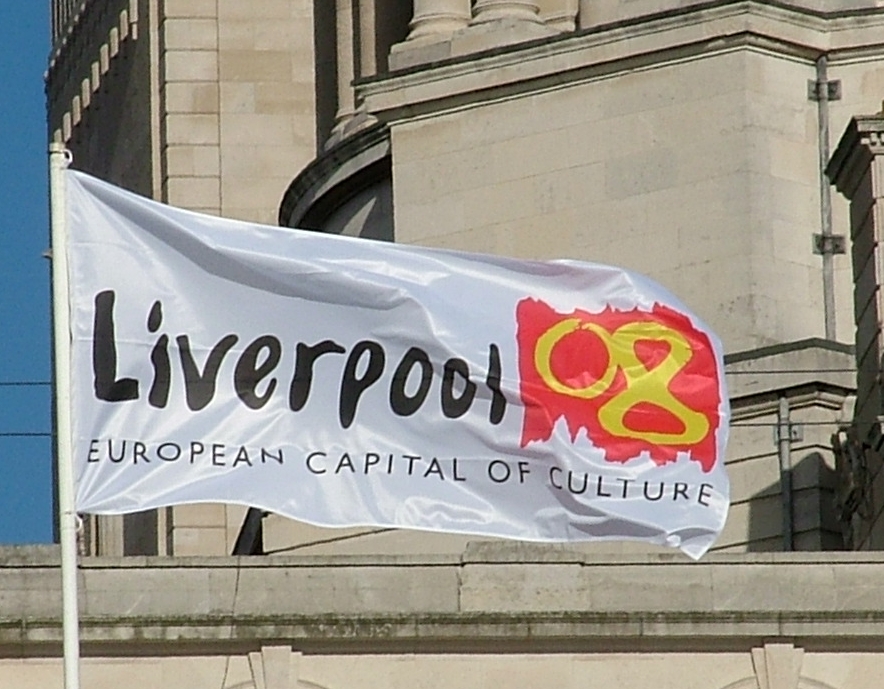 Liverpool European Capital of Culture 2008 flag