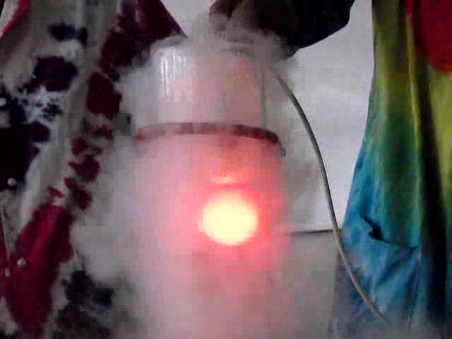 bulb in nitrogen