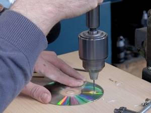 Drilling a CD
