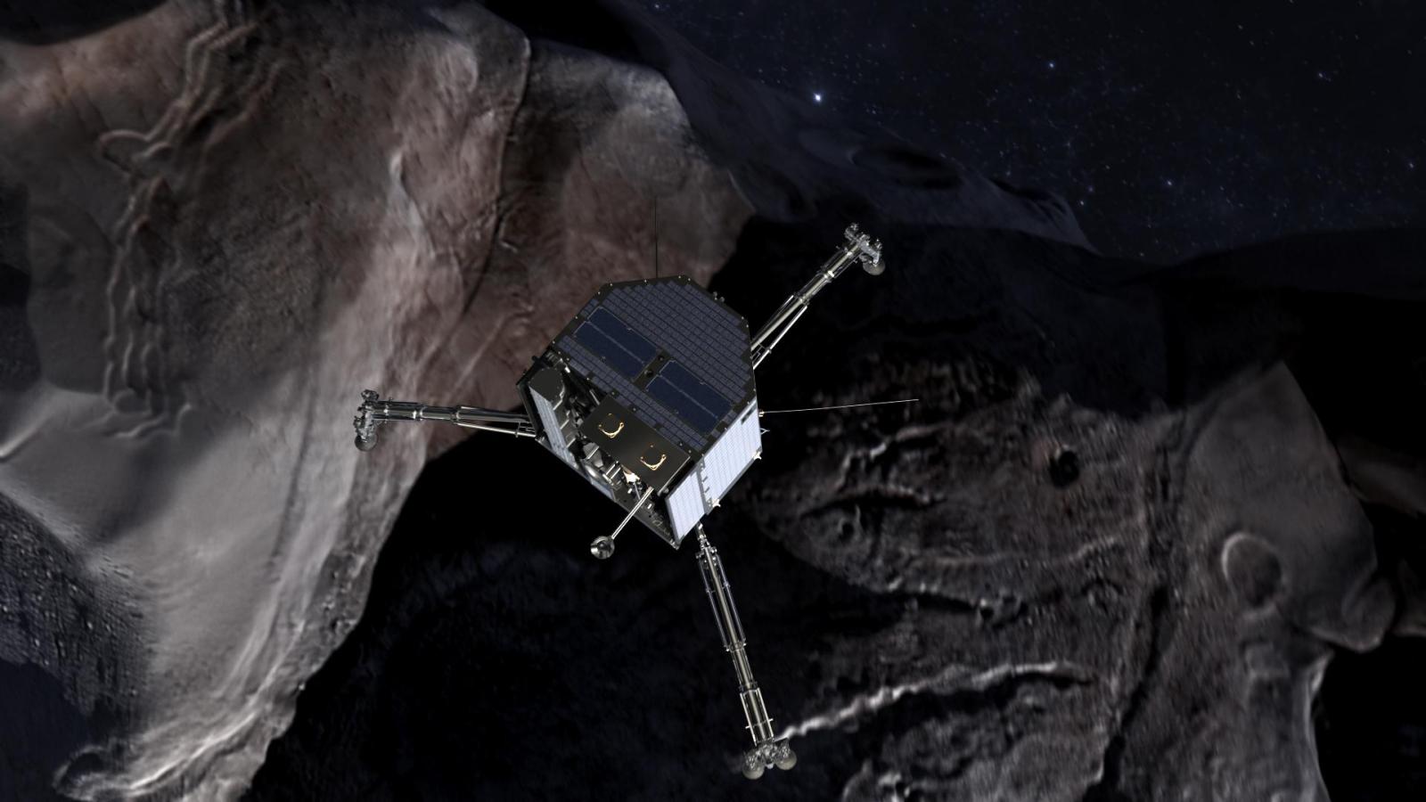 Philae lander - a part of the Rosetta spacecraft