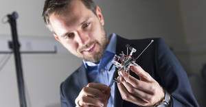 Mirko Kovac and his 3D Printing Drone