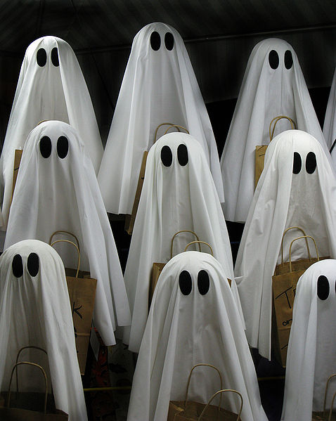 Trick or treat ghosts