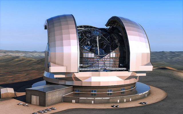 Artist's Impression of the Extremely Large Telescope
