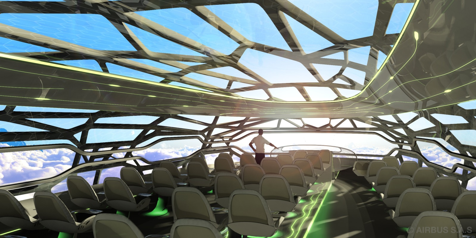 The future by Airbus - The Vitalising Zone by Day