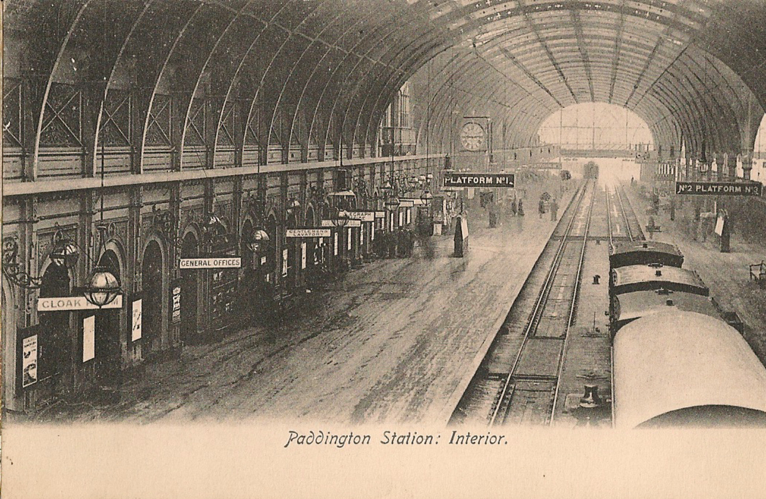 Paddington Station in Victorian Times