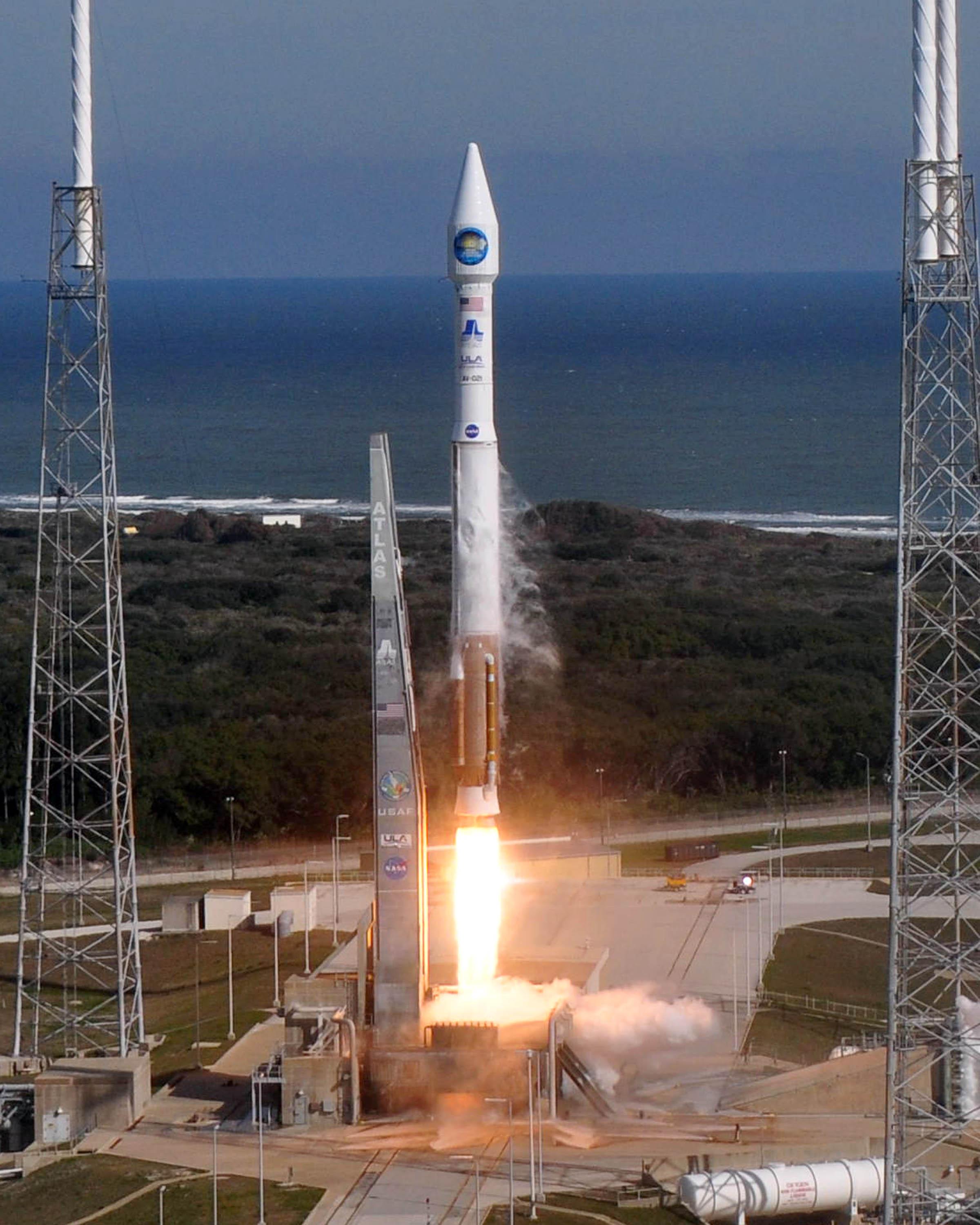 The Solar Dynamics Observatory launches...