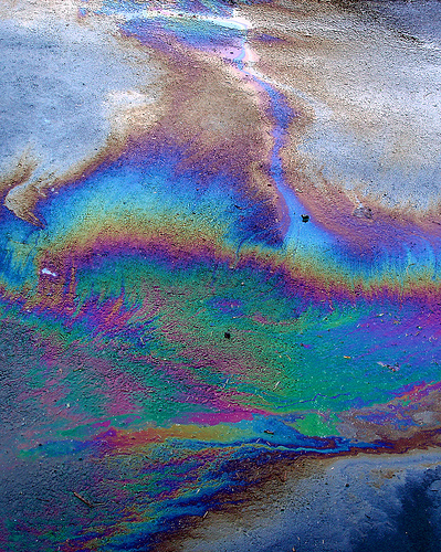 Oil rainbow