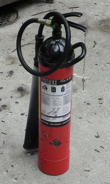 Carbon Dioxide fire extinguisher 