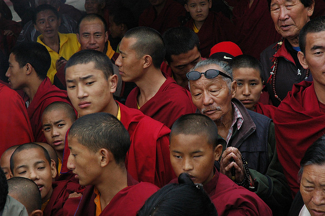 Tibetan People in Kathmandu, Nepal 