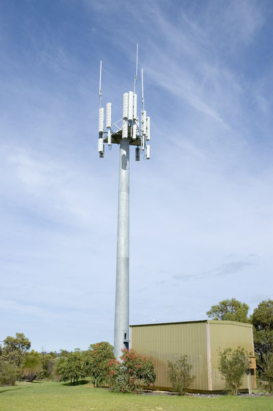 Telstra mobile phone Base station - Wireless Hill, Ardross, Western Australia.