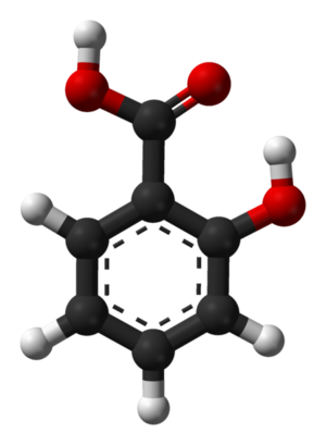 Salicylic acid molecule