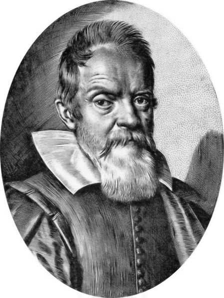 Galileo by Leoni - engraving