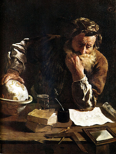 Archimedes - a portrait by Domenico Fetti