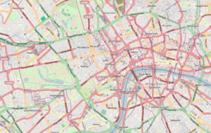 Map of central London 