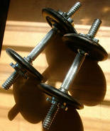 Two dumbells