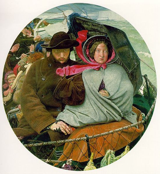 The Last of England, by Ford Madox Brown