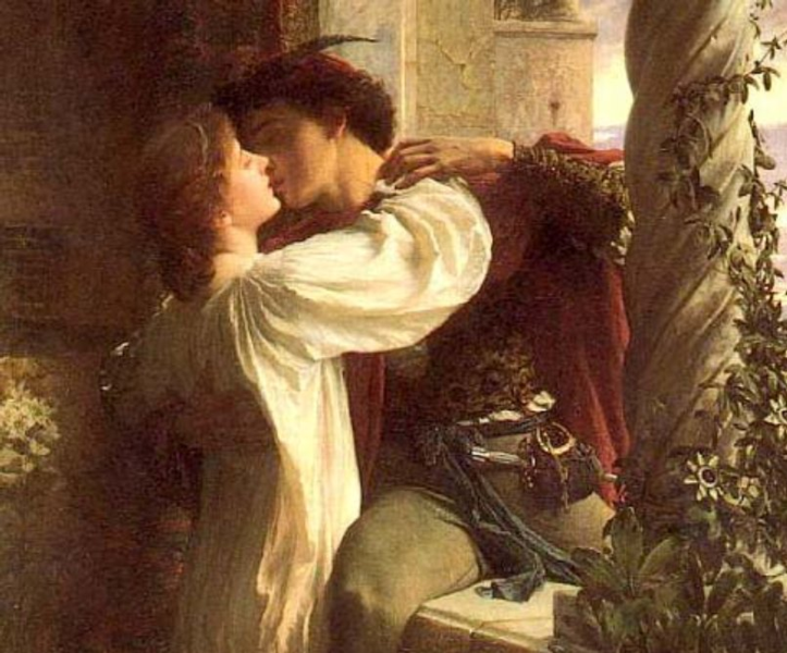 Sir Frank Dicksee's Romeo and Juliet