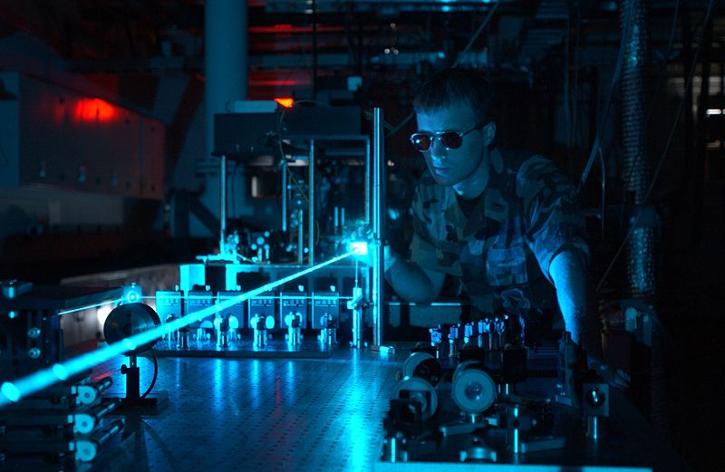 Laser experimentsAir Force Research Laboratory