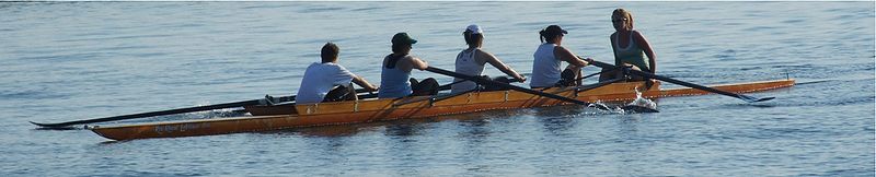 Toronto female rowing team