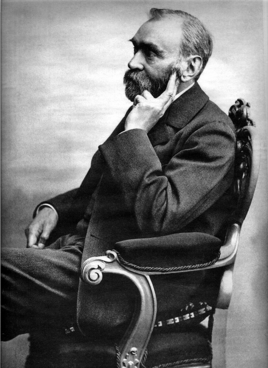 Portrait of Alfred Nobel (18331896) by Gösta Florman (18311900