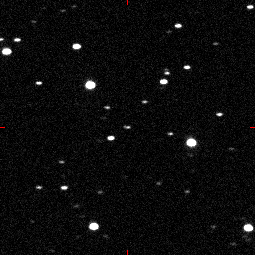 Timelapse of Asteroid 2004 FH's flyby (NASA/JPL Public Domain)