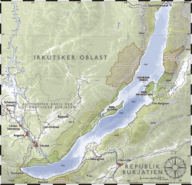 Baikal map