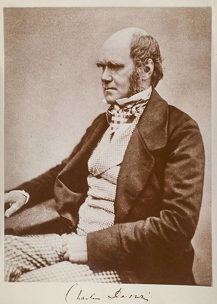 Photograph of Charles Darwin c. 1854