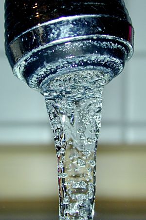 Drinkable water from a tap