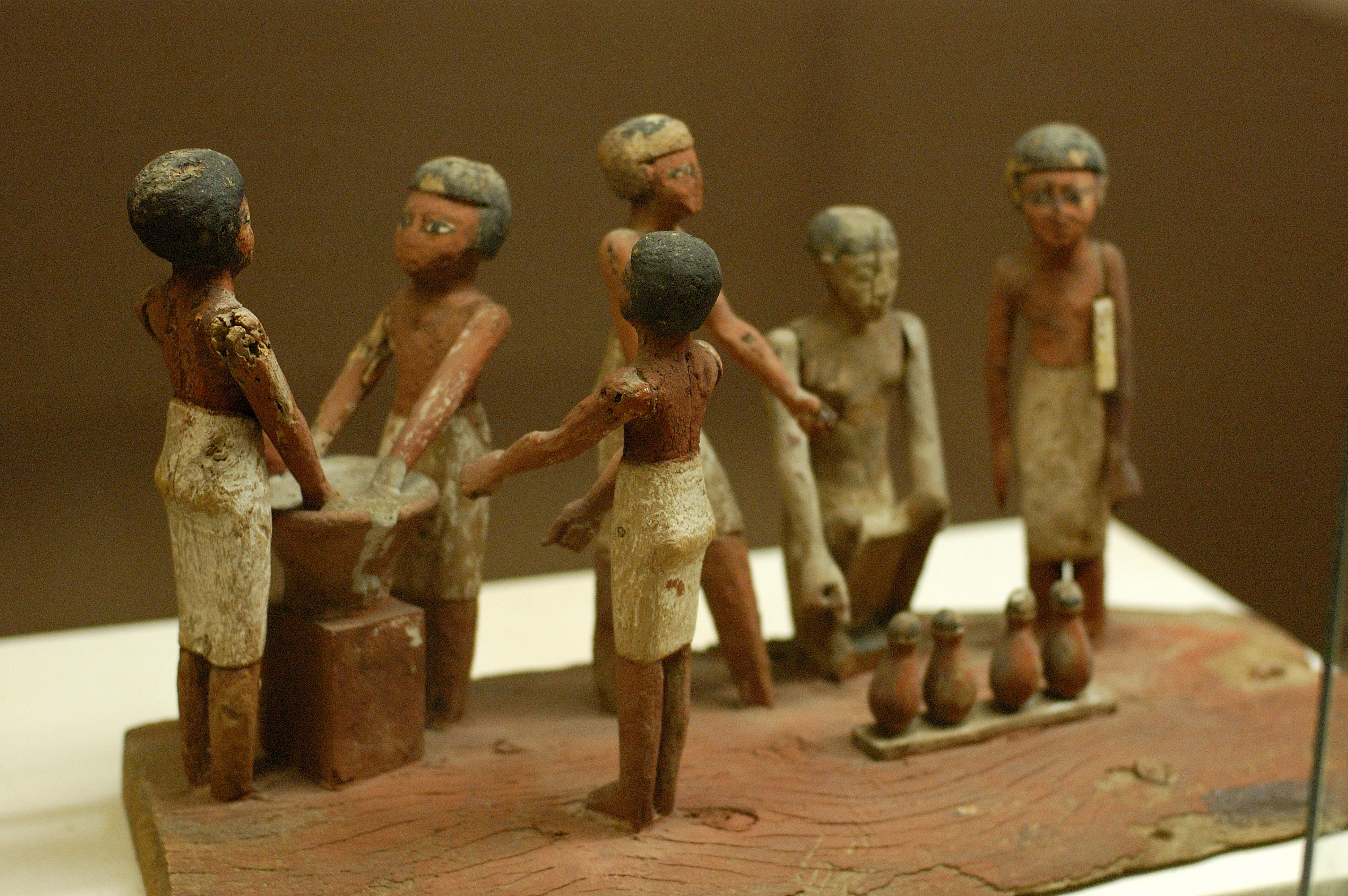 Beer making in ancient Egypt