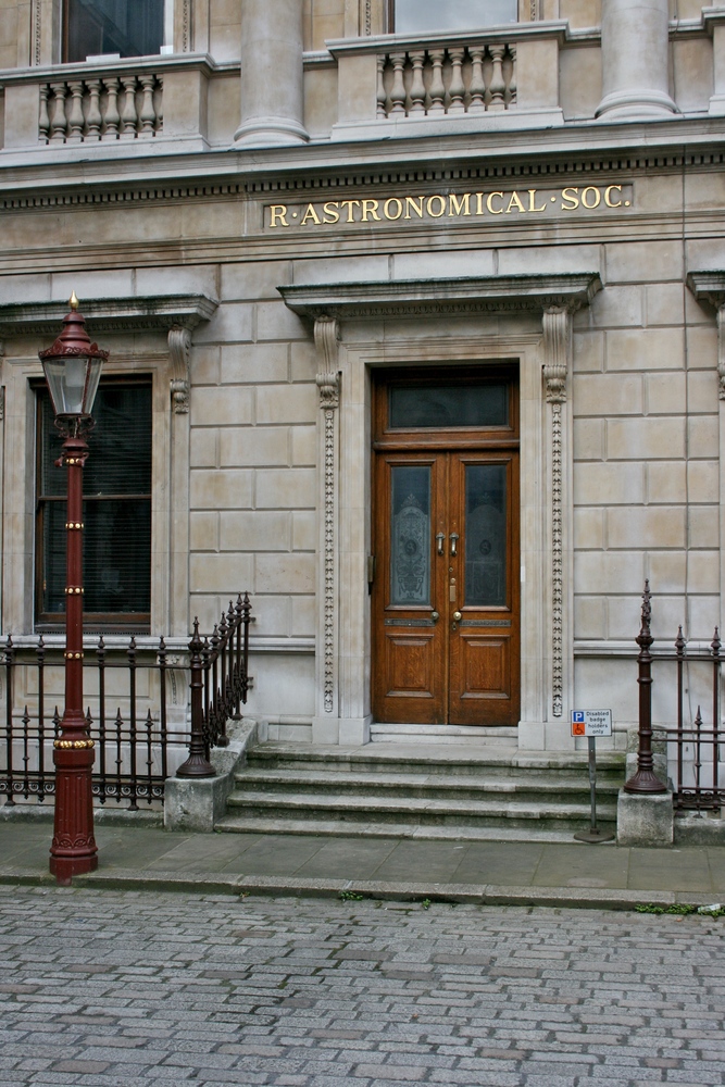 The Royal Astronomical Society, Burlington House, London