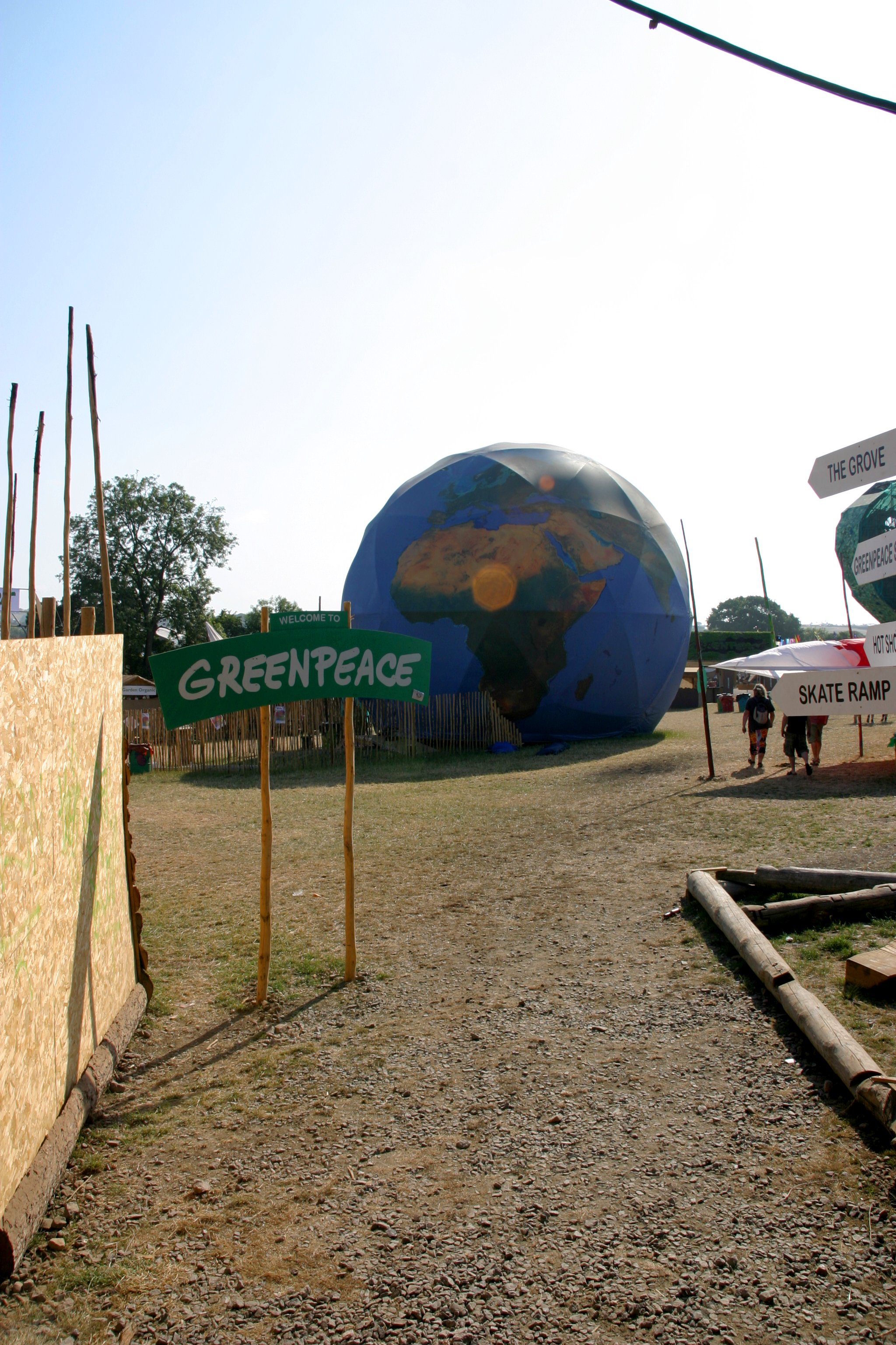 The Greenpeace Field, Glastonbury