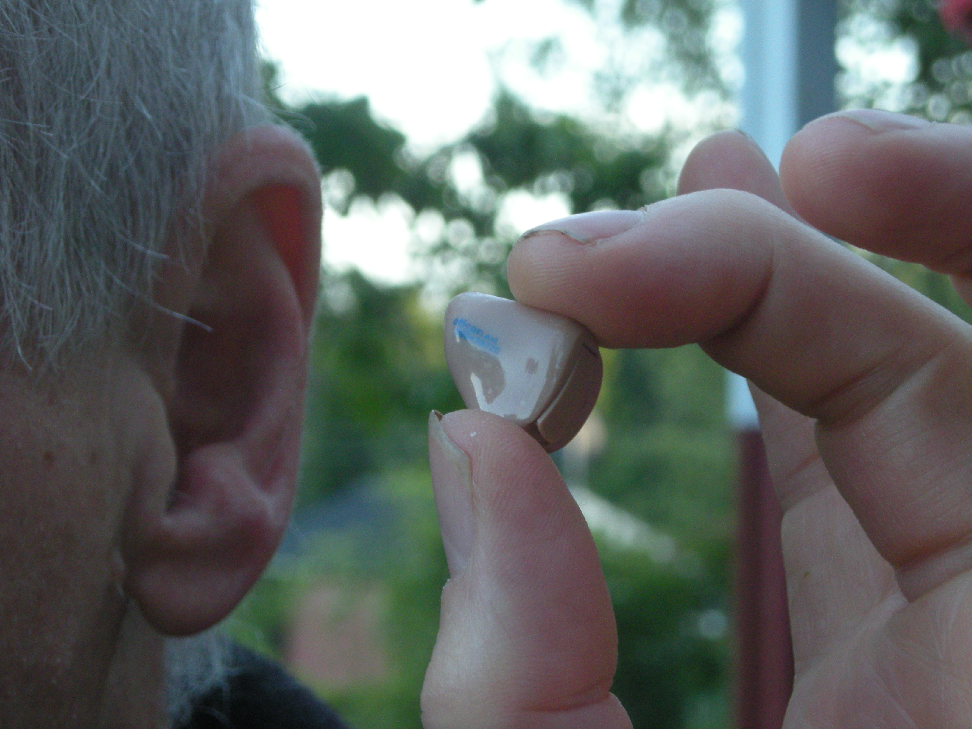 In-ear hearing aid