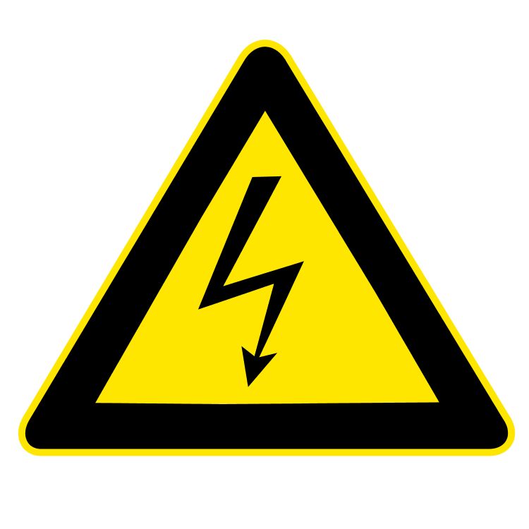 High Voltage Warning Sign