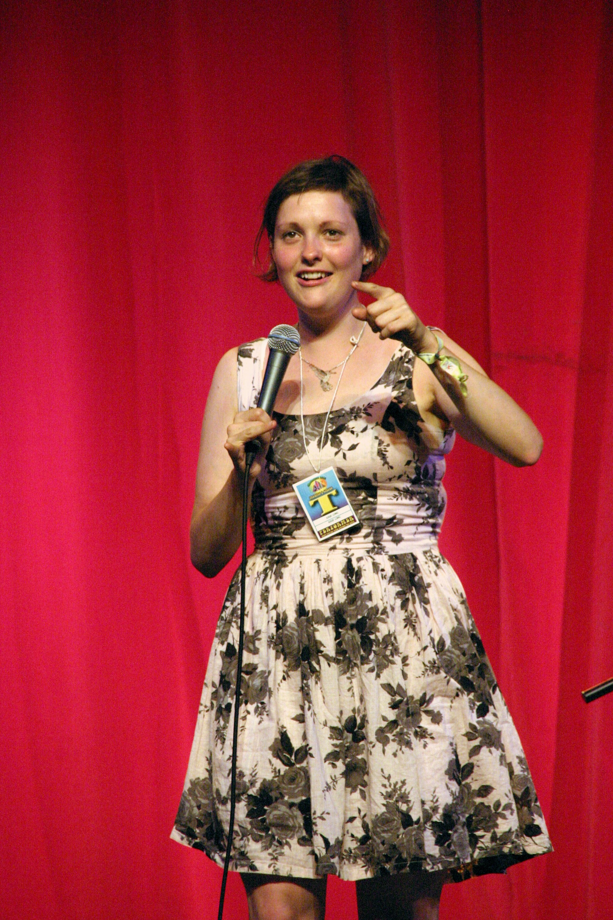 Josie Long, Caberet Tent, Glastonbury