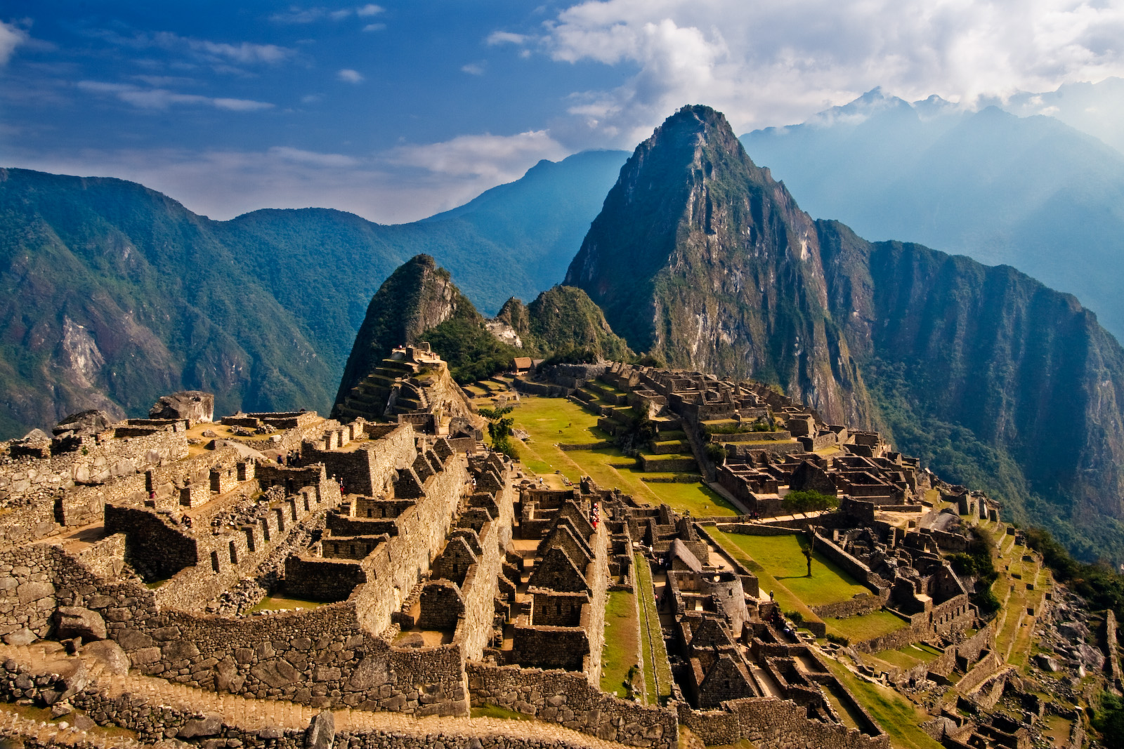 Machu Picchu, overview of whole site