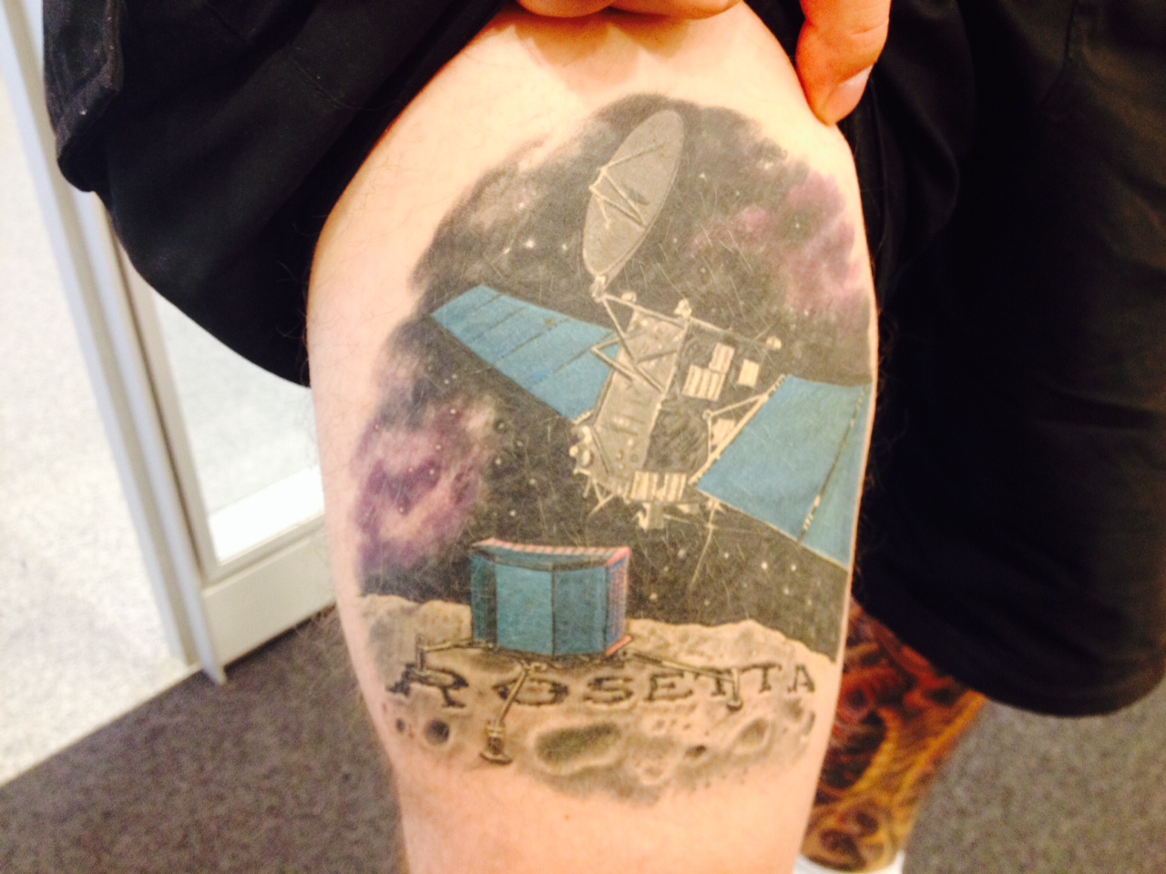 Matt's Rosetta Tattoo