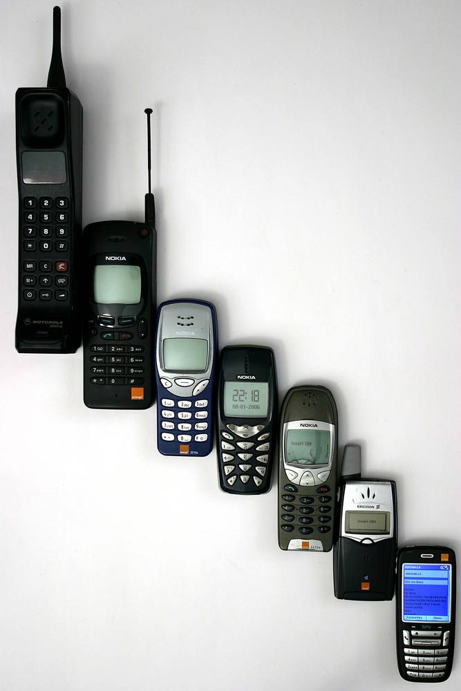 Mobile phone evolution