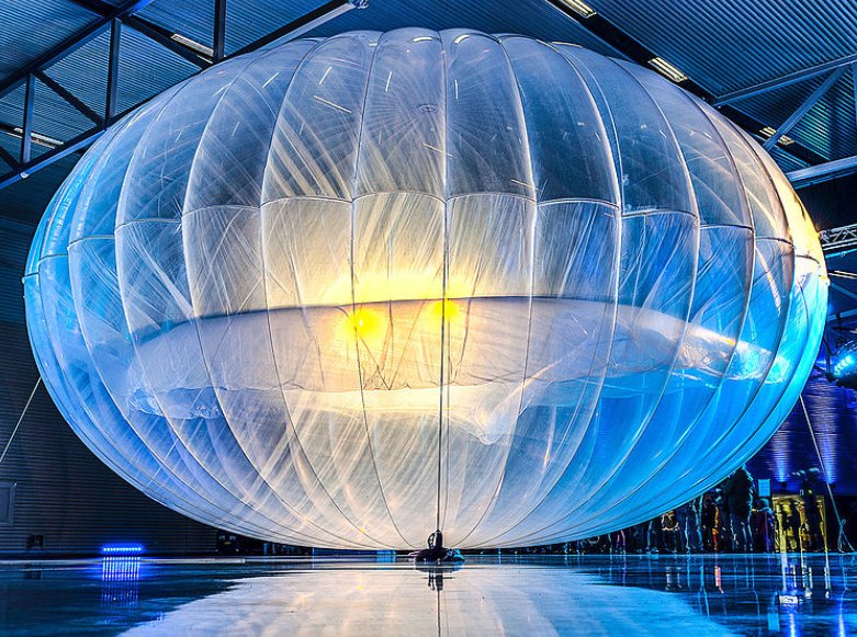 Balloon used as part of Project Loon