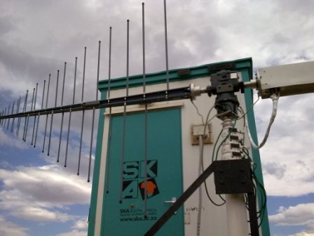Wideband radio scanner system. It was originally used to survey the radio frequency noise levels at the SKA candidate sites.