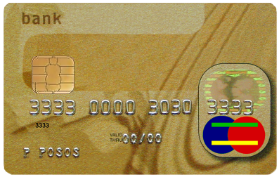 Chip and PIN credit card