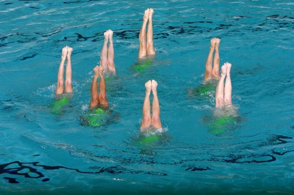 Synchronised swimming