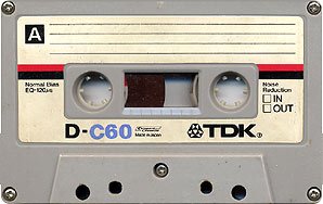 A TDK D-60 cassette