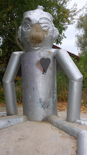 A tin man