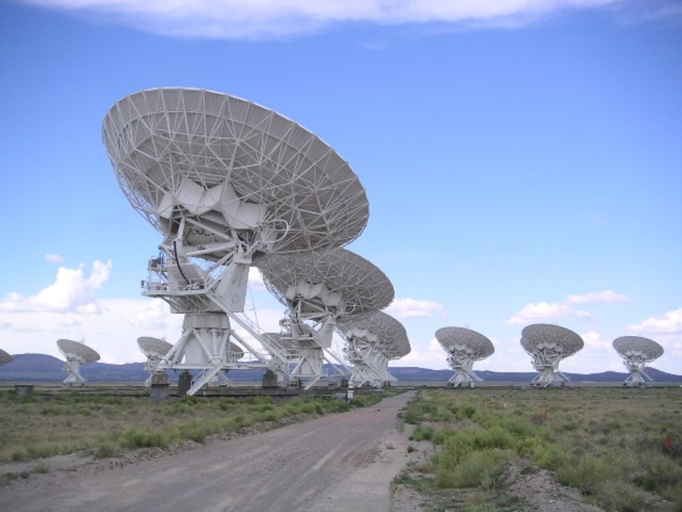 The Very Large Array at Socorro, New Mexico, United States.