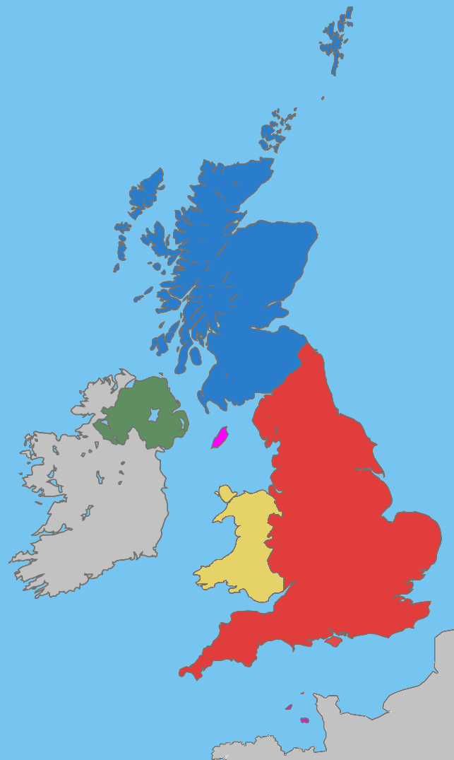 UK map